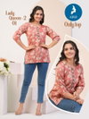 Lady Queen 2 By Kaya Summer Special Printed Ladies Short Top Wholesale Online
